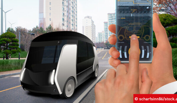 Autonomes Fahrzeug in der Innenstadt: Wie sieht die Mobilität der Zukunft aus?